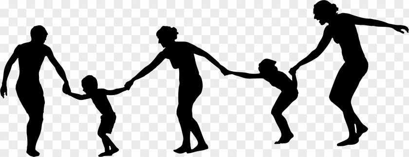 Holding Silhouette Hands Clip Art PNG