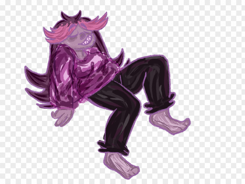 Purple Figurine Legendary Creature PNG