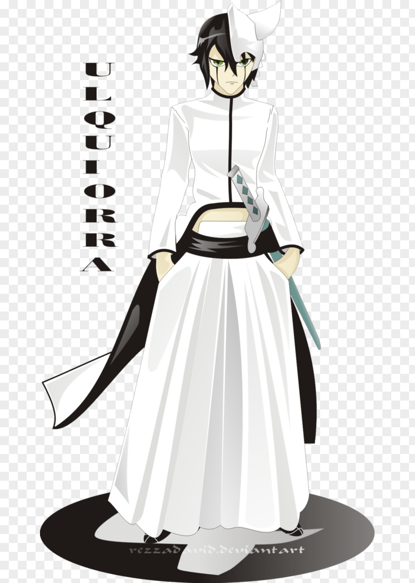 Ulquiorra Gown Costume Design Uniform PNG