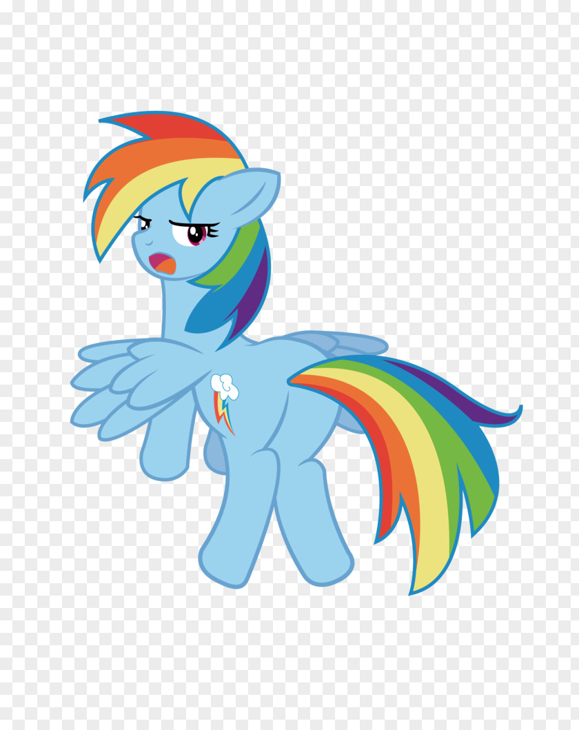 Horse Pony Rainbow Dash Hotspot Clip Art PNG