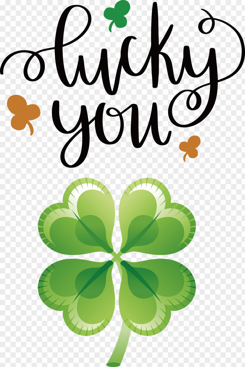 Lucky You St Patricks Day PNG