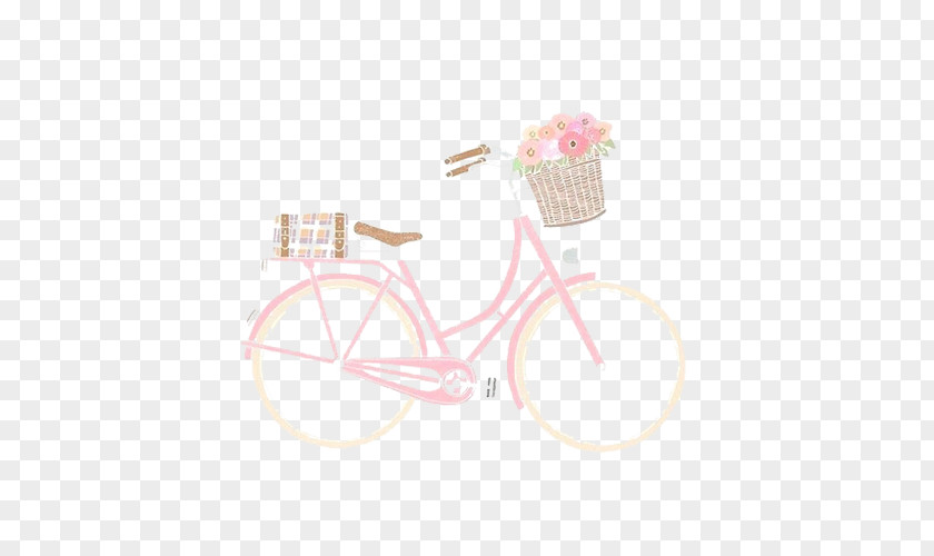 Pink Bike Bicycle Download PNG