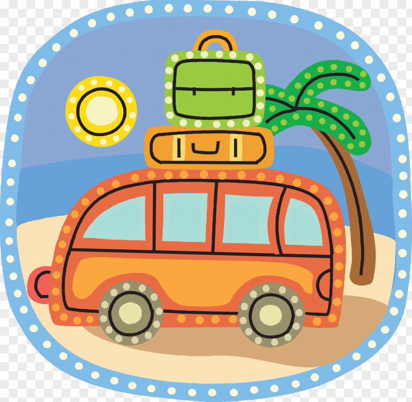 Travel Itinerary Road Trip Clip Art PNG