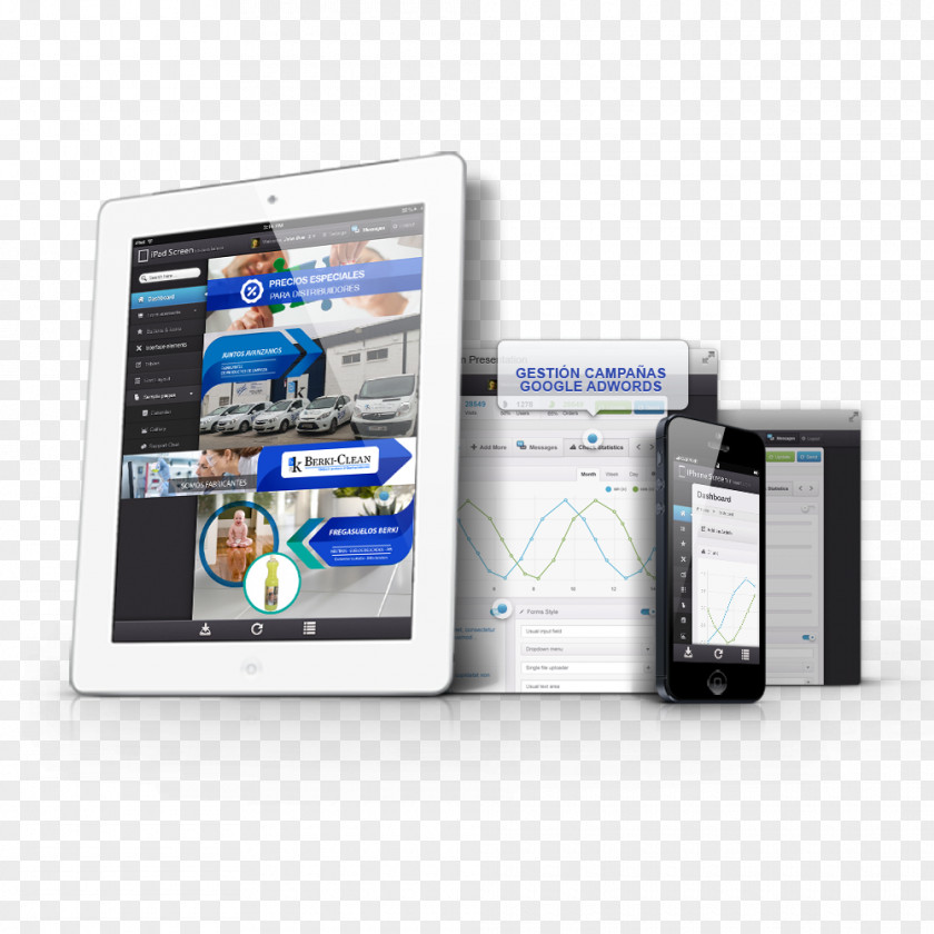 Design Handheld Devices Responsive Web PNG