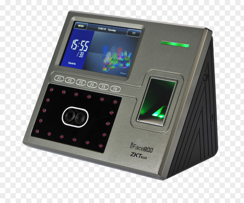 Face Time And Attendance Facial Recognition System Biometrics Fingerprint Zkteco PNG