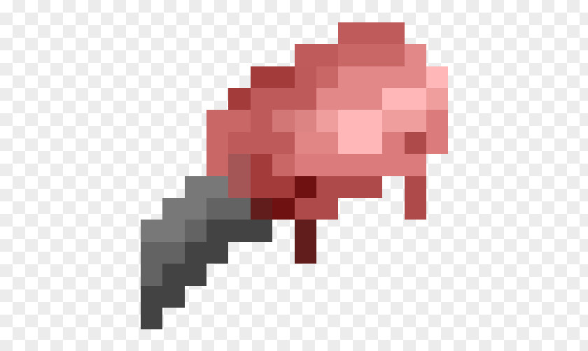 Raw Meat Minecraft Hamburger Pixel Art Beef PNG