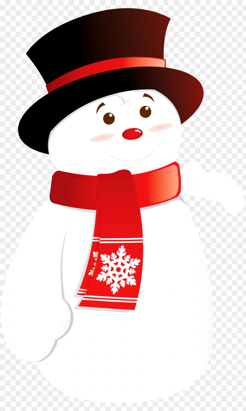 Santa Claus Snowman Christmas PNG
