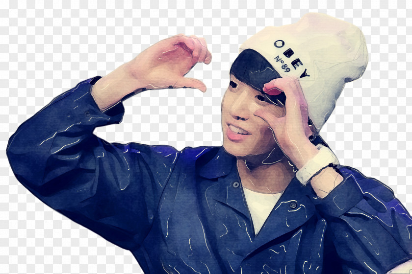 Thumb Gesture Jungkook PNG