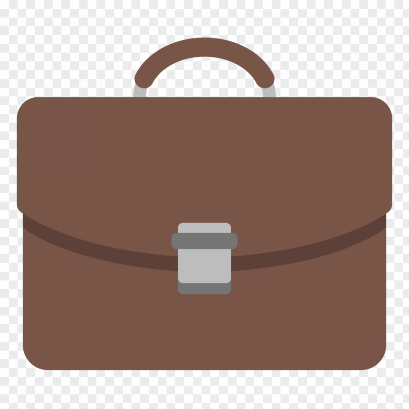Briefcase Emoji Object Meaning Suitcase PNG