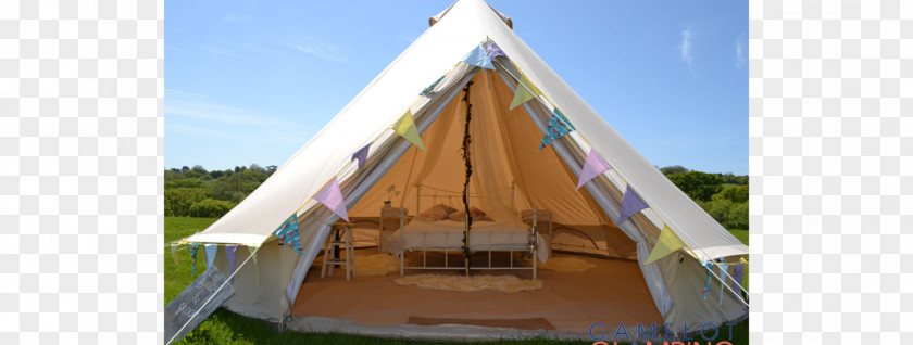 Campsite Bell Tent Glamping Camping PNG