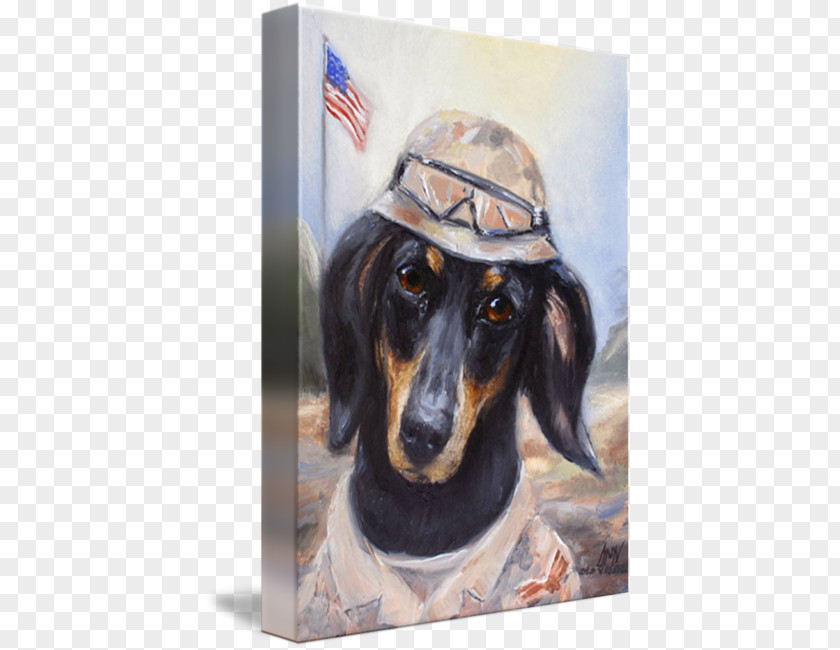 Dachshund Dog Breed Painting Hound Snout PNG