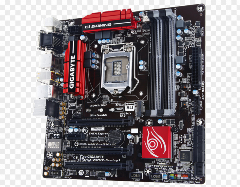 Intel LGA 1150 Gigabyte Technology Motherboard MicroATX PNG