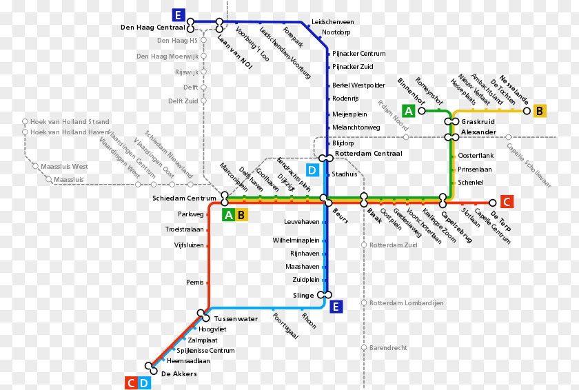Line De Terp Metro Station C Angle Diagram PNG