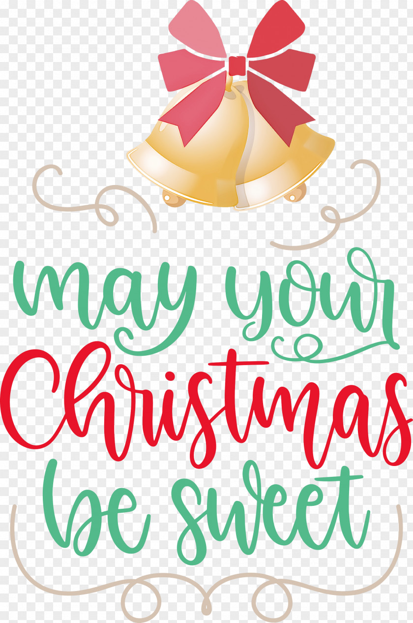 May Your Christmas Be Sweet Wishes PNG