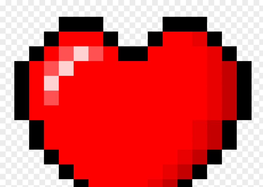 Pixel Art Vector Graphics Image Heart PNG