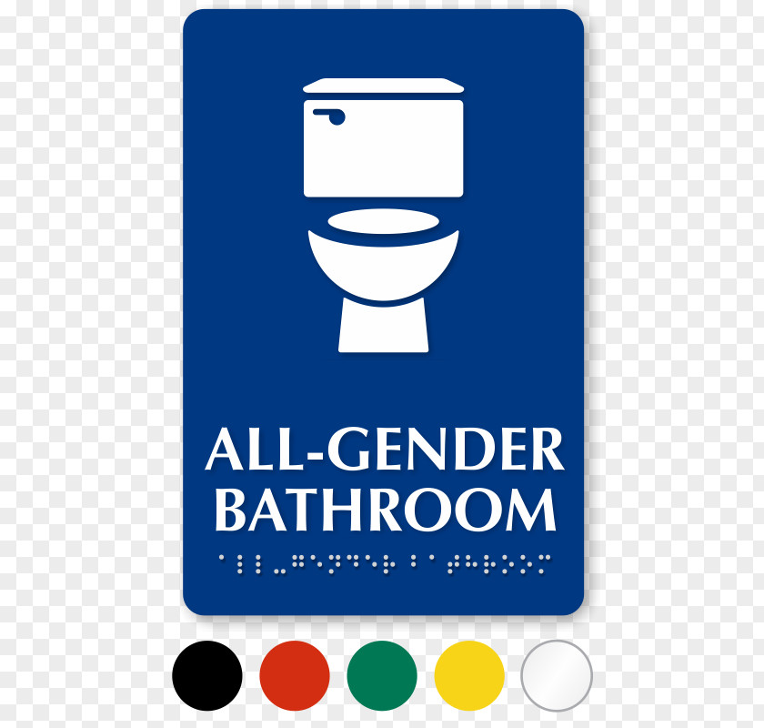 Toilet Sign Unisex Public Transgender Bathroom PNG