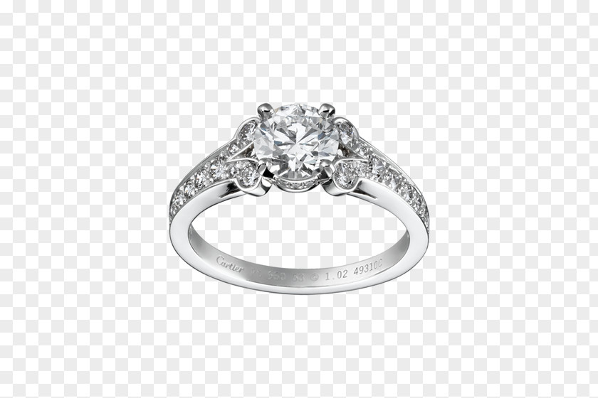 Wedding Ring Cartier Engagement Diamond PNG