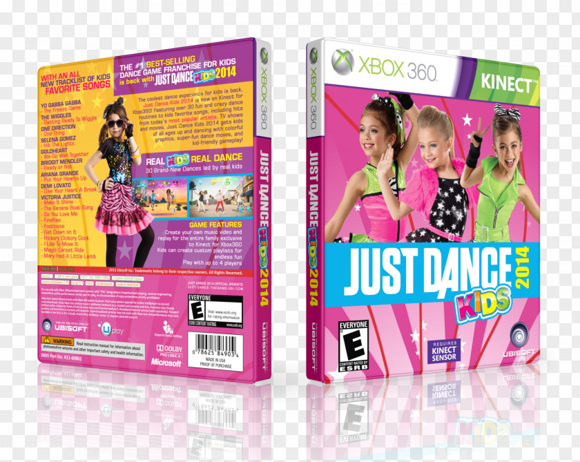 Xbox 360 Just Dance 2015 Hair Coloring Toy PNG