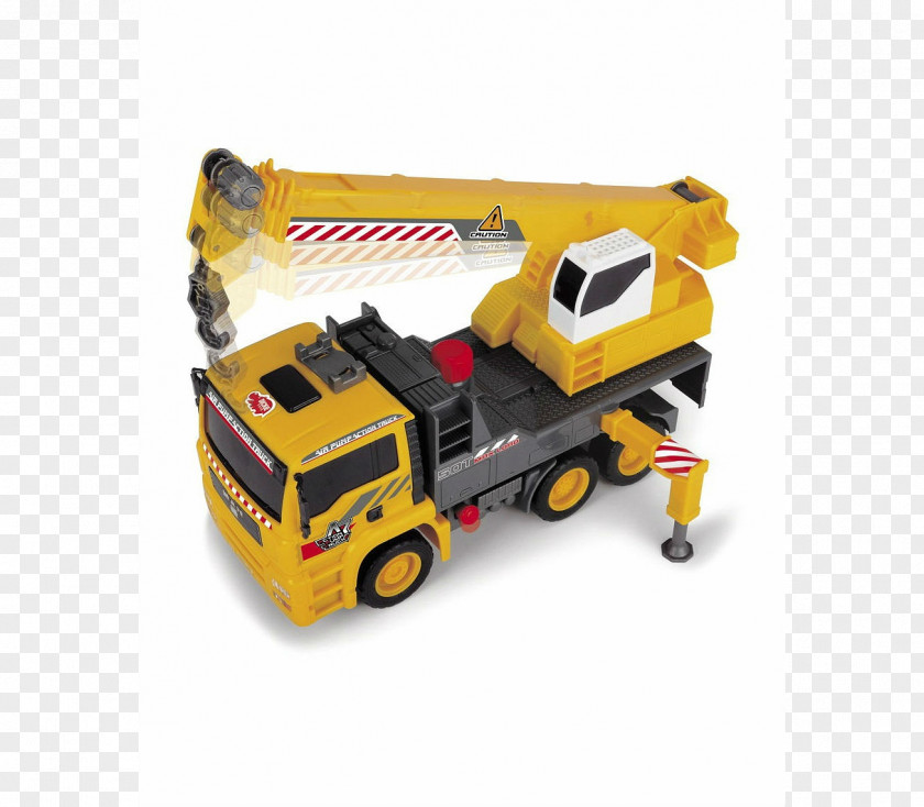 Crane MAN Truck & Bus Mobile Toy PNG