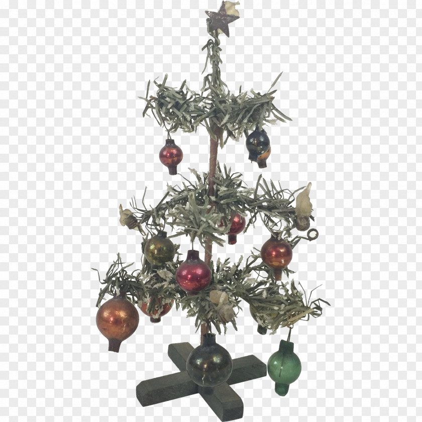 Golden Neon Christmas Tree Ornament Fir PNG