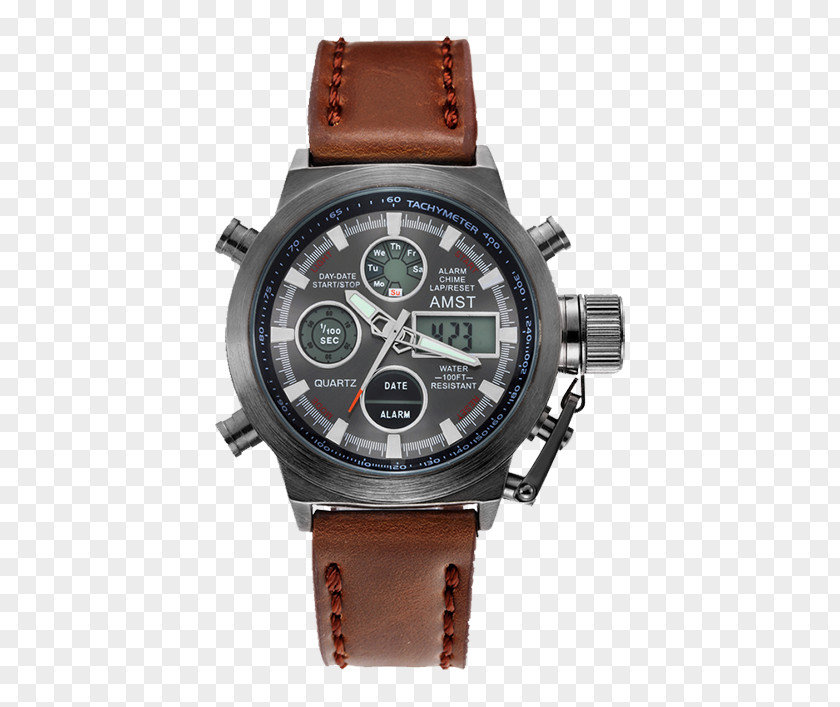 Watch Quartz Clock Military Amazon.com Leather PNG