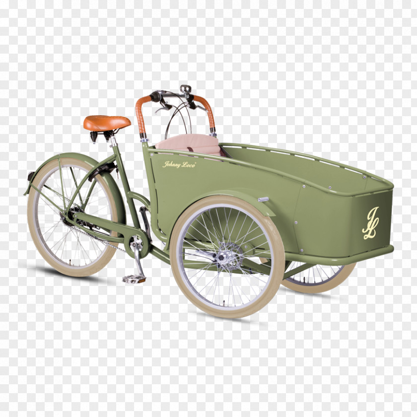 Bicycle Bakfiets Cargo Johnny Loco Trailers PNG