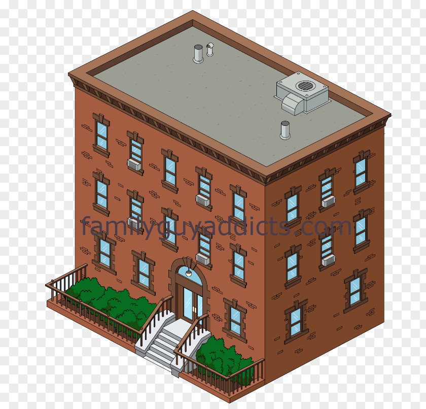 Buildings Family Guy: The Quest For Stuff Building House Apartment Facade PNG