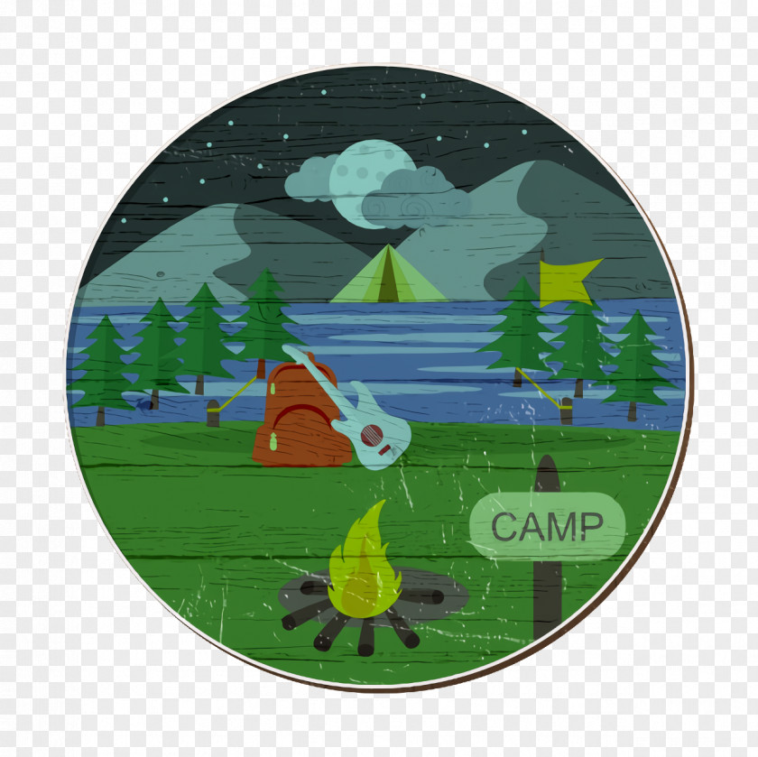 Camping Icon Landscapes PNG