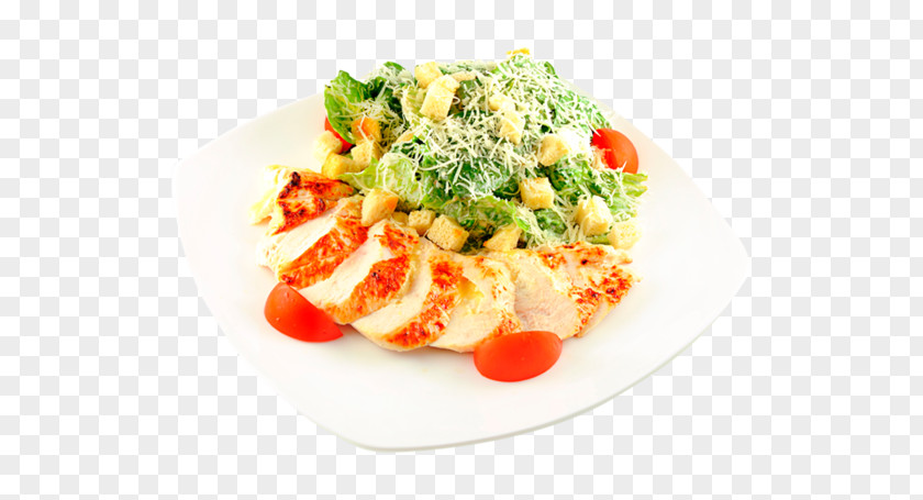 Chicken Caesar Salad Sushi Vegetarian Cuisine Pizza PNG