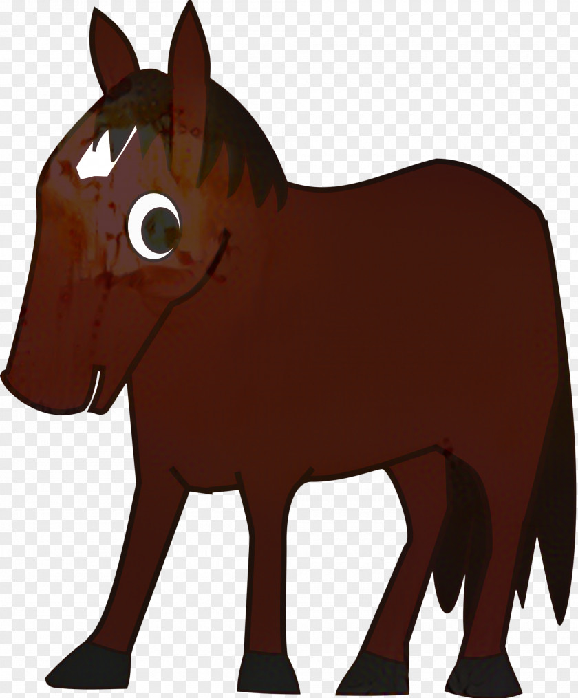Colt Sorrel Horse Cartoon PNG