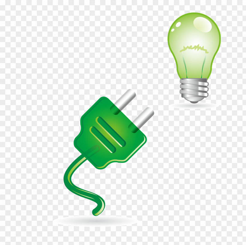 Green Energy AC Power Plugs And Sockets PNG