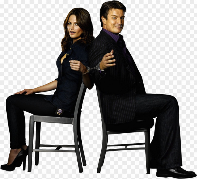 Lovers Sitting On The Moon Richard Castle Kate Beckett Television Show High-definition Desktop Wallpaper PNG