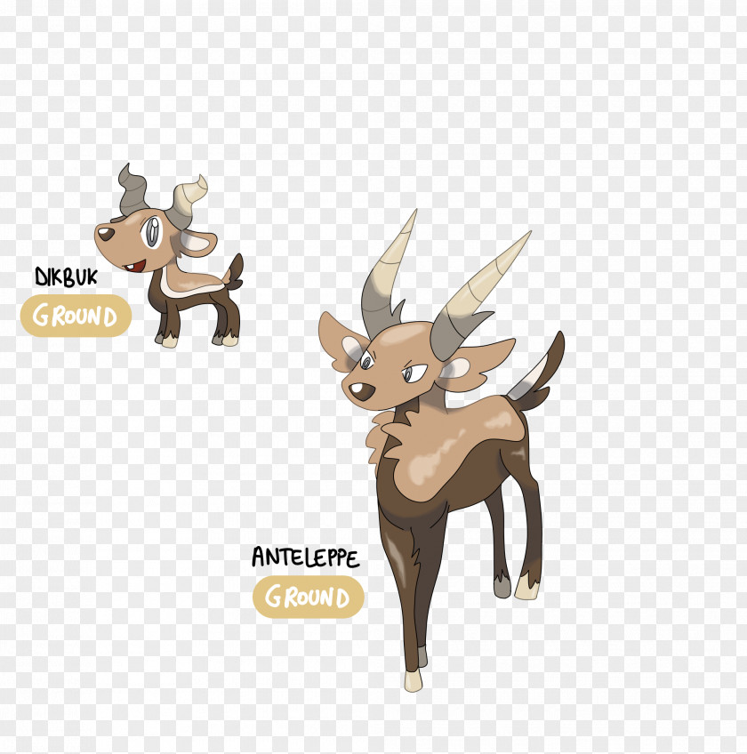 Reindeer Antler Pack Animal Fauna Cartoon PNG
