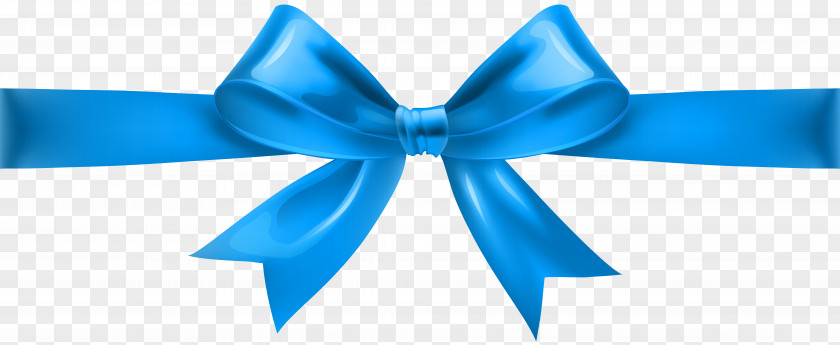Tie Ribbon Blue Clip Art PNG