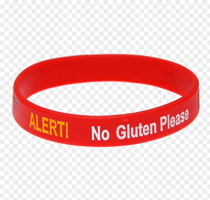 Wheat Allergy Wristband Gel Bracelet T-shirt Printing PNG
