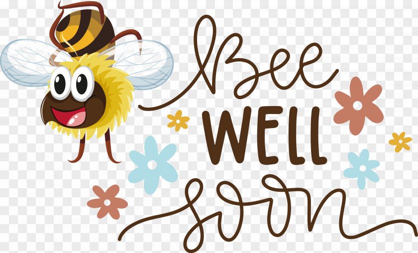 Insects Cartoon Pollinator Flower Smiley PNG