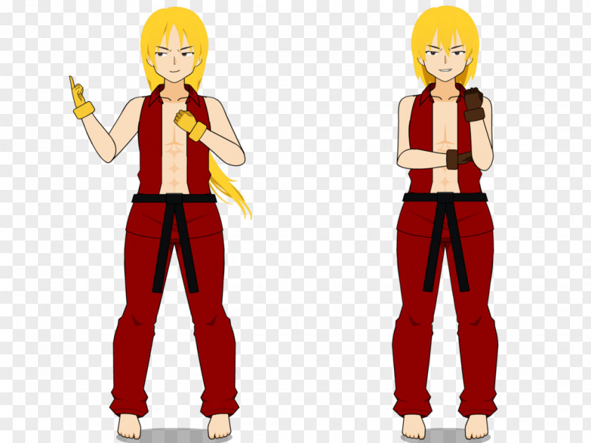 Ken Master Costume Cartoon Mascot Homo Sapiens PNG