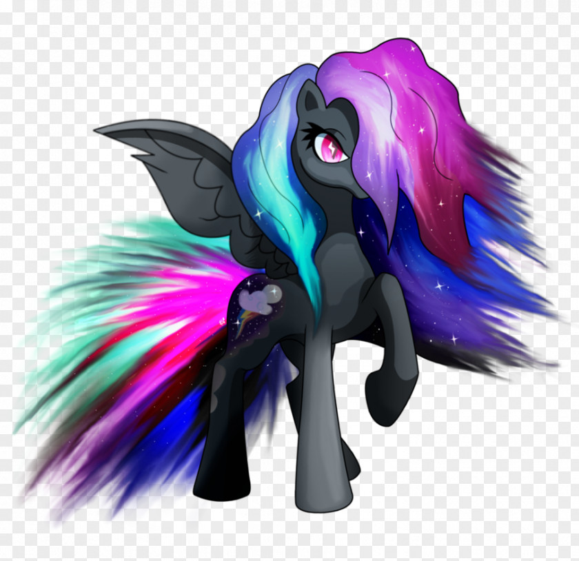 Rainbow Pony Dash Rarity Princess Luna Nightmare PNG
