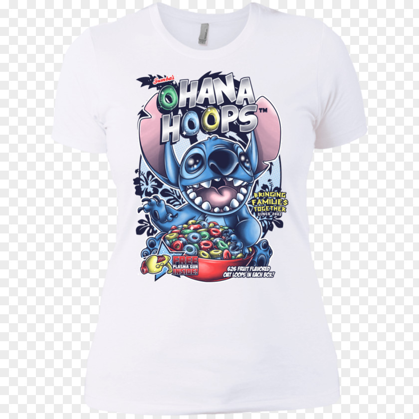 T-shirt Ohana Family Sleeve PNG