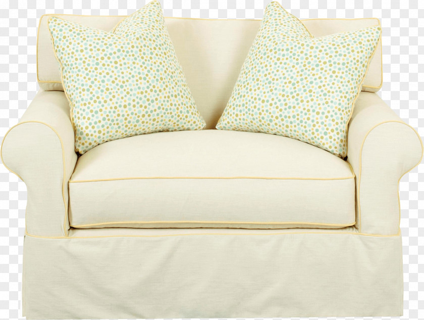 White Sofa Image Loveseat Couch Cushion Chair Furniture PNG