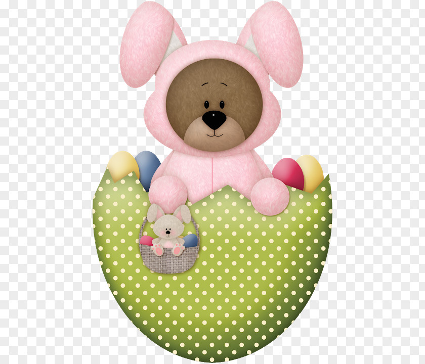 Bunny Mi Easter Baby Shower Clip Art PNG