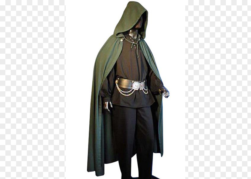 Cloak Robe Middle Ages Outerwear Cape PNG