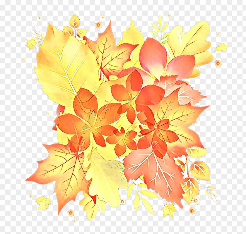 Flowering Plant Autumn Leaf Yellow Flower Tree PNG