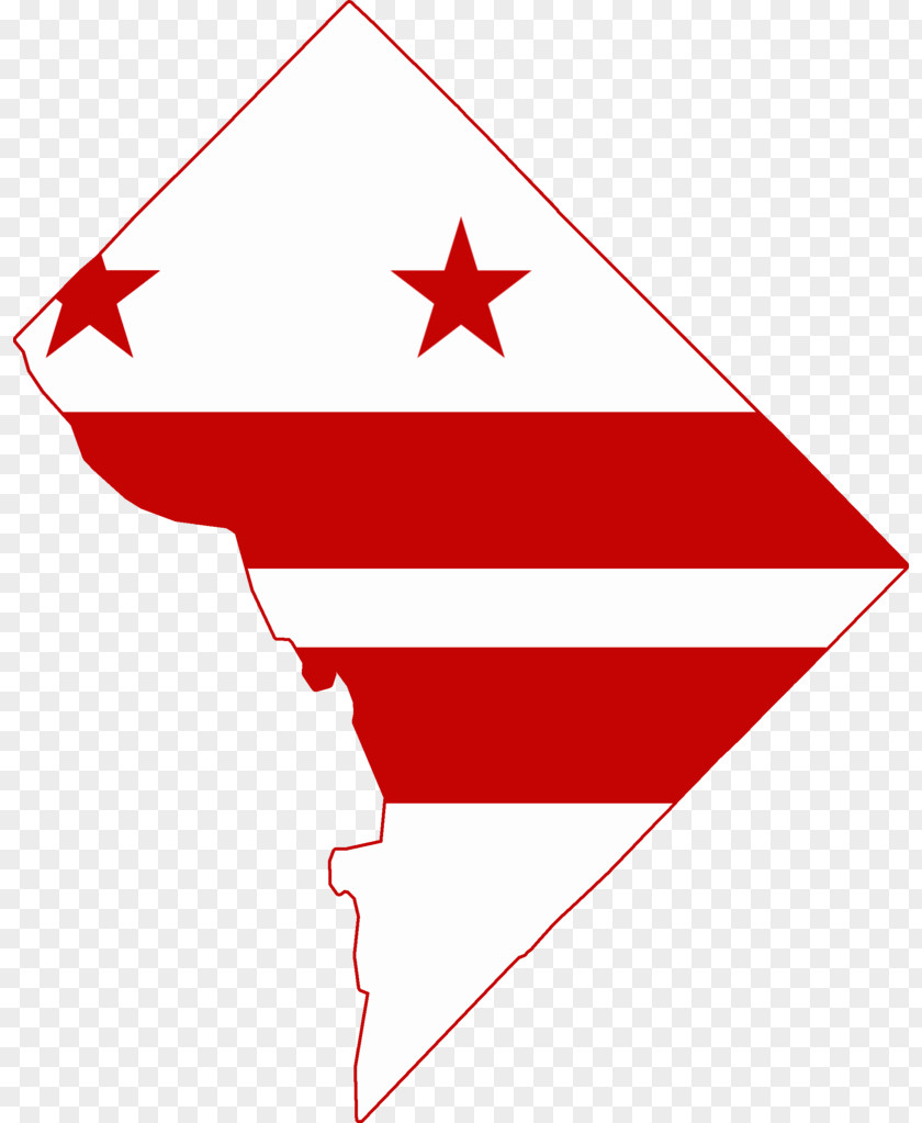 Map Flag Of Washington, D.C. Blank Clip Art PNG