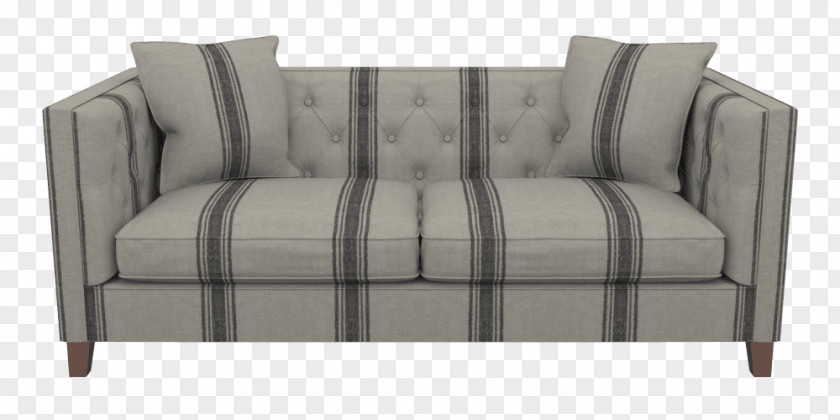 Striped Material Loveseat Couch Sofa Bed Comfort Product Design PNG