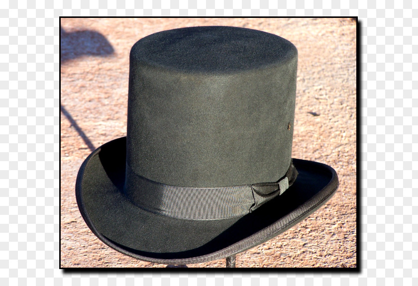 Cowboy Equipment Top Hat American Frontier PNG