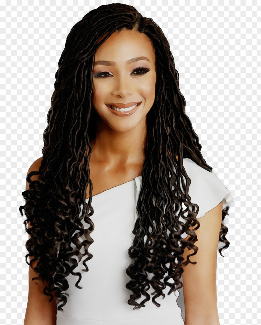 Layered Hair Accessory Cartoon PNG