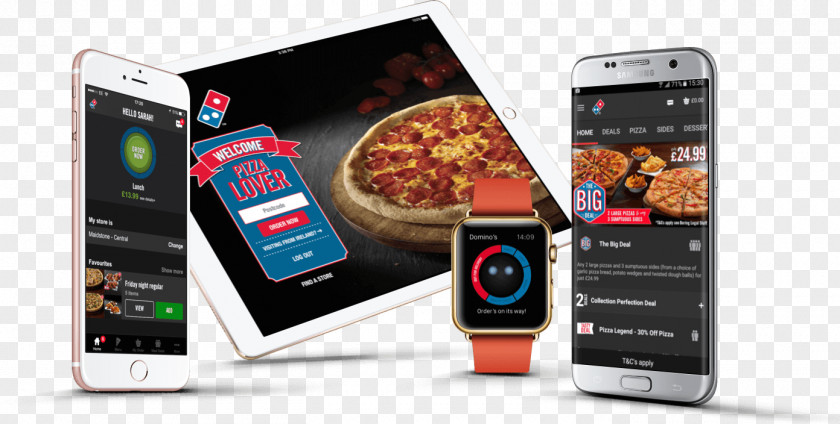 Pizza Feature Phone Domino's Smartphone Platforms PNG