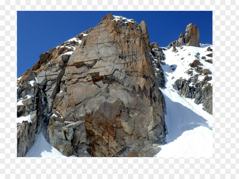 Aiguille Cosmiques Hut Du Midi Vallée Blanche Mont Blanc Geology PNG