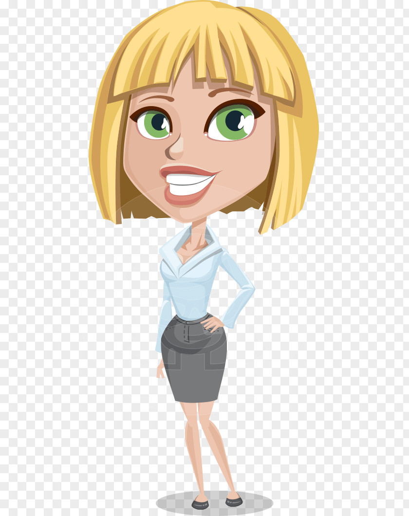Business Woman Cartoon Animation Businessperson Adobe Character Animator PNG